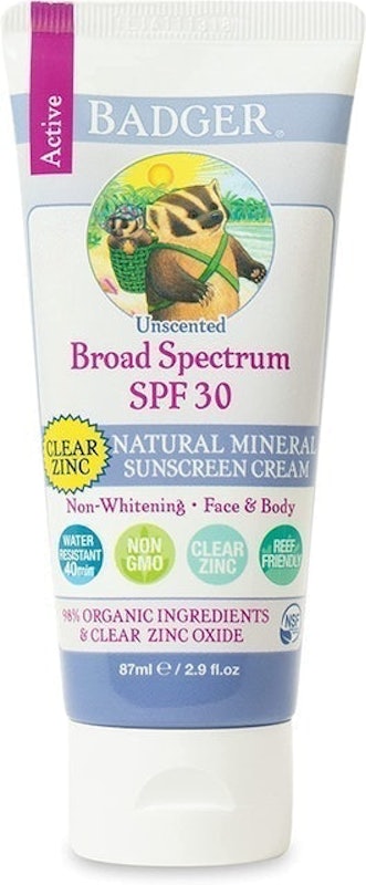 Unscented Mineral Sunscreen 1