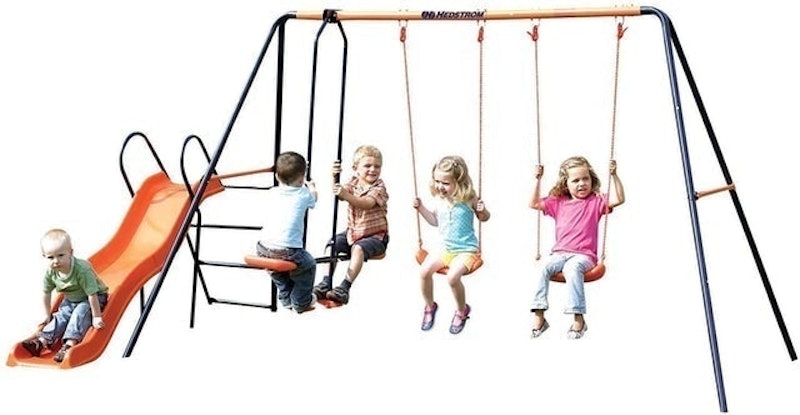 Childrens Garden Swing and Slide Set 1