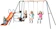 Headstrom Childrens Garden Swing and Slide Set 1