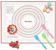 Newdora Silicone Baking Mats with Measurement 1