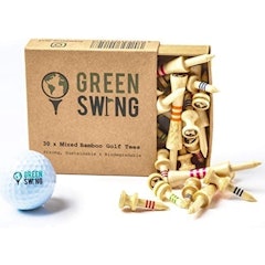 Bamboo Golf Tees Mixed Sizes