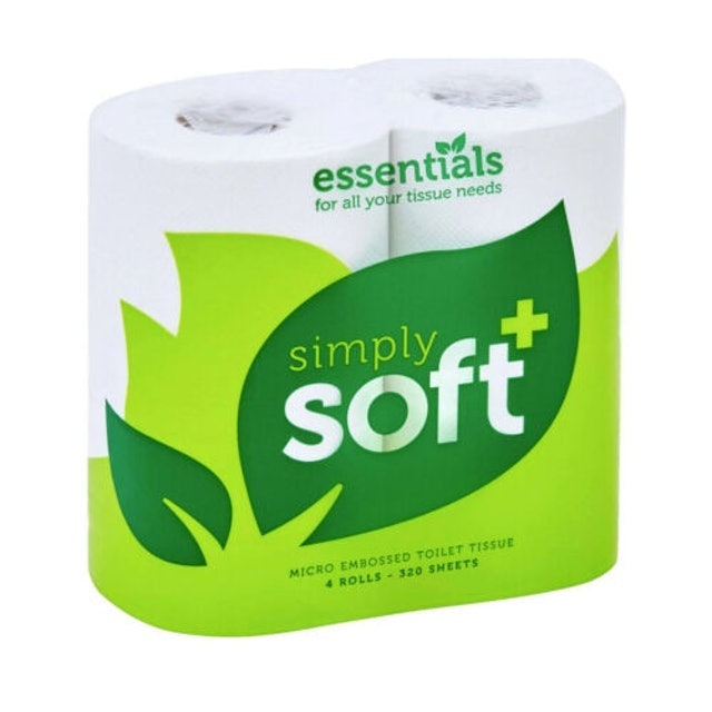 Simply Soft Micro-Embossed Toilet Tissue 1
