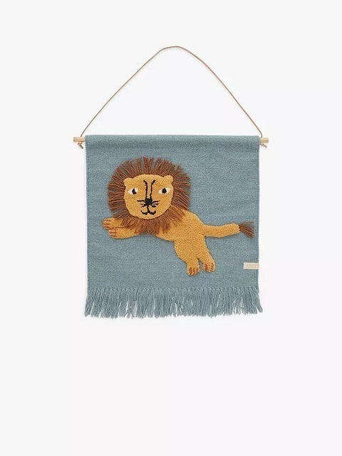 Jumping Lion Wall Hanging Decoration 1