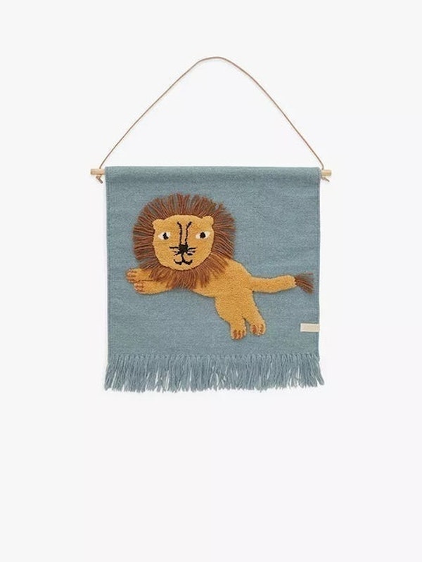 Jumping Lion Wall Hanging Decoration 1
