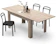 Mobili Fiver Extendable Dining Table 1