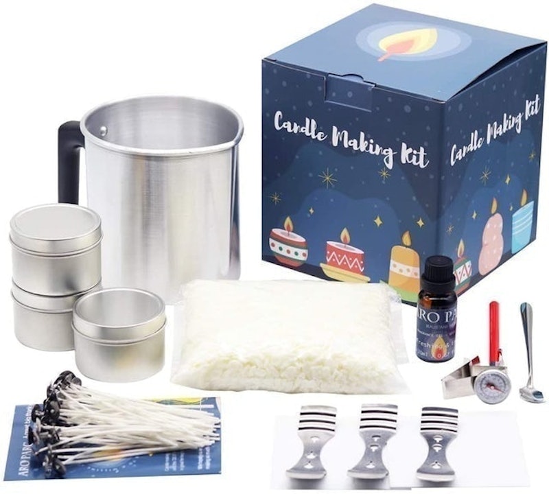 Cozyours Soy Candle Making Kit: 1,7 lb Soy Wax, Candle Wick, Candle Dy