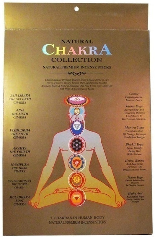 Natural Chakra Collection Incense Sticks 2
