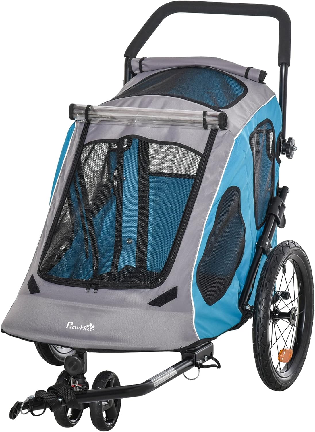 2 IN 1 Dog Bicycle Trailer Pet Stroller 1