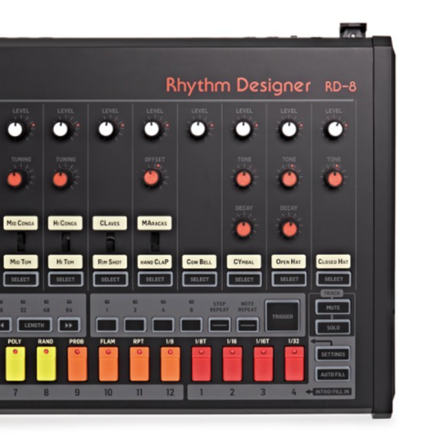 RD-8 Rhythm Designer Drum Machine 3
