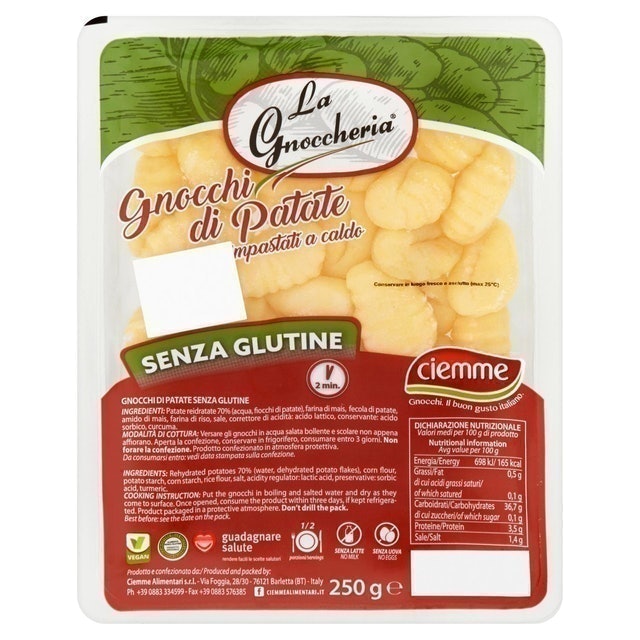 La Gnoccheria Gluten-Free Potato Gnocchi 1