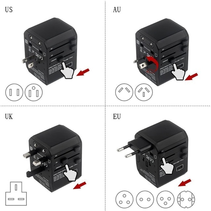 Universal Travel Adapter 2