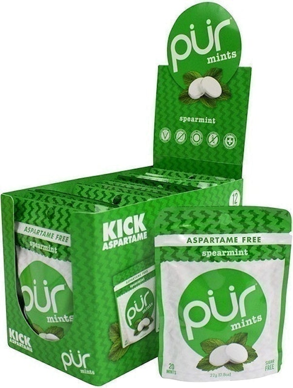 100% Xylitol Mints, Sugarless Spearmint 2