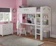 Argos Home Mia High Sleeper Bed Frame, Desk & Shelves 1