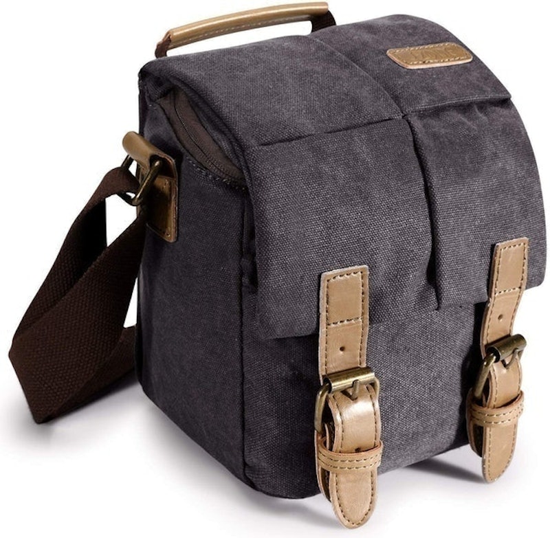 Vintage Camera Messenger Bag - Medium 1