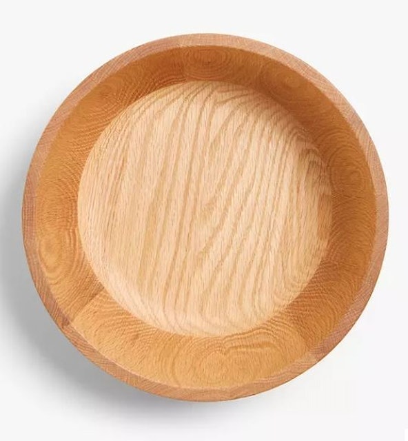 Leckford Oak Wood Salad Bowl 2