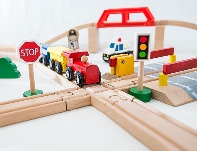 Wooden Train Set 2