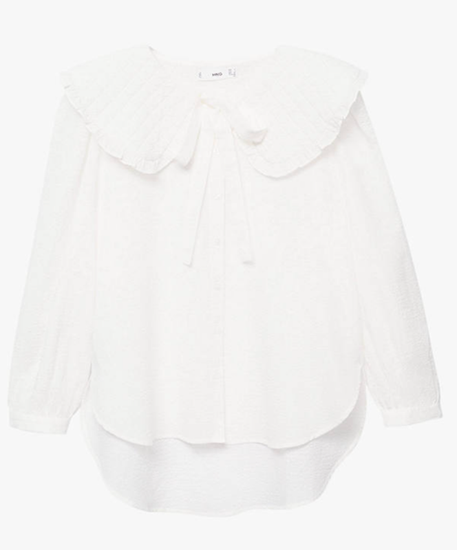 Honey Wide Collar Shirt 1