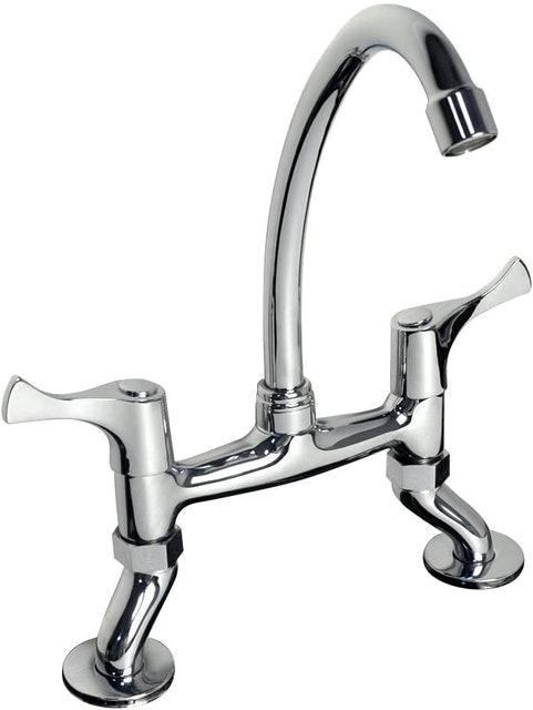 Adjustable Bridge Mixer Tap 1