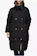 Masai Copenhagen Tilda Down Filled Coat, Black/Pumice 1