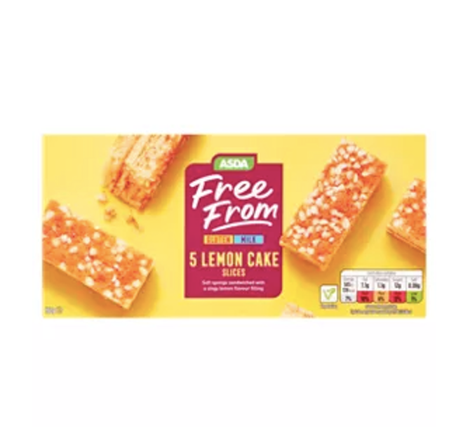 Free From Lemon Cake Slices 1