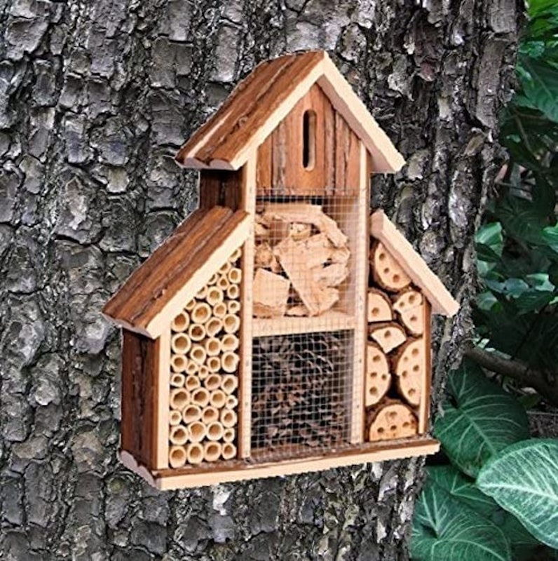 Bark Natural Wooden Insect Hotel 2