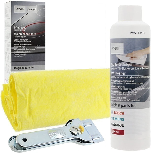 Original Cooker Glass & Ceramic Hob Cleaner Kit 1