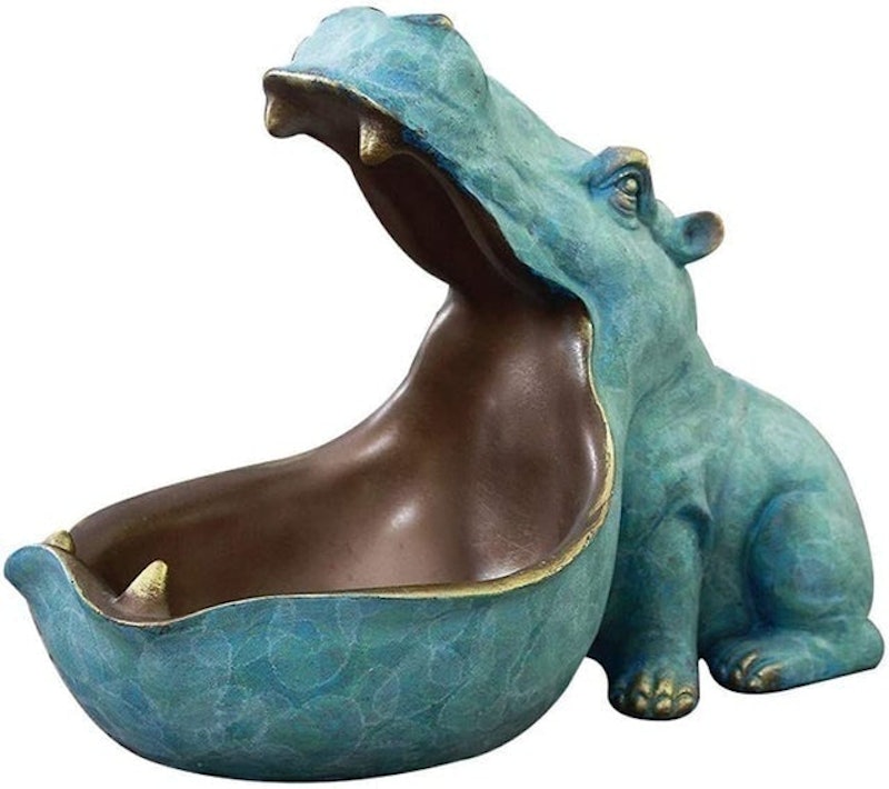 Big Mouthed Hippo Trinket Dish 1