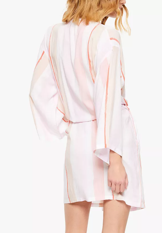 Hello Striped Dressing Gown 2