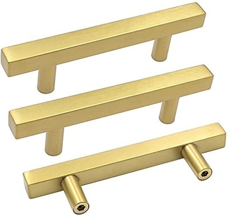 Gold Cabinet Pulls 1