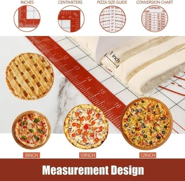 Eono Extra Large Silicone Baking Mat 3