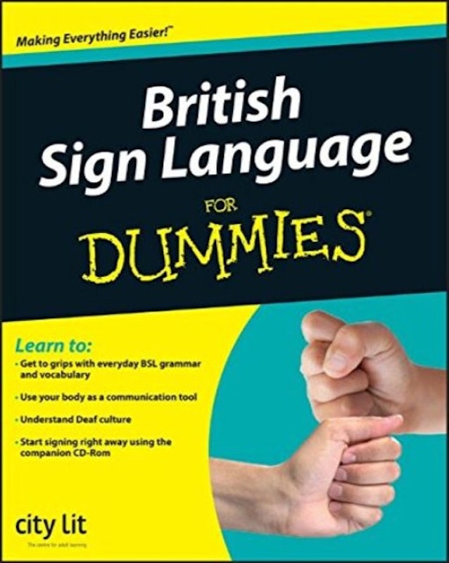 2. British Sign Language for Dummies 1