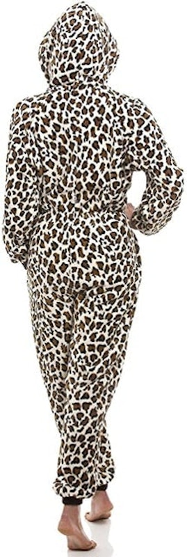 Animal Print Soft Fleece Onesie 3