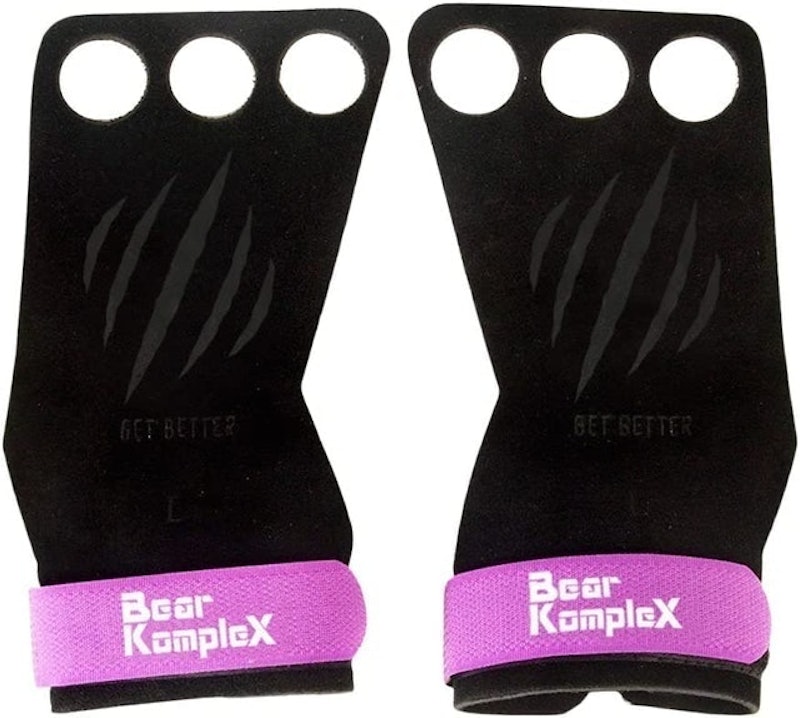 3 Hole Leather Hand Grips 1