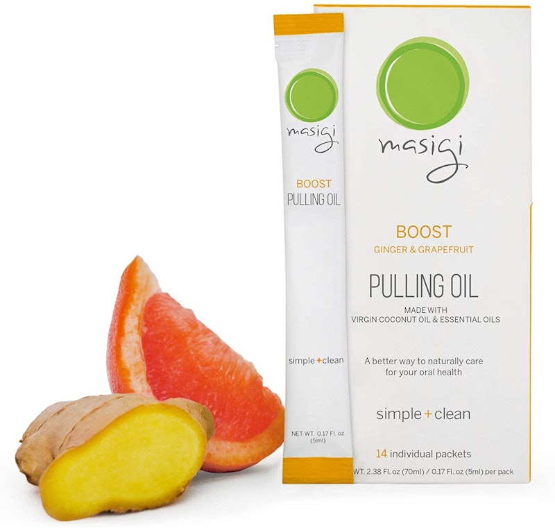 3. Masigi Fresh Coconut Oil Pulling Mouthwash 1