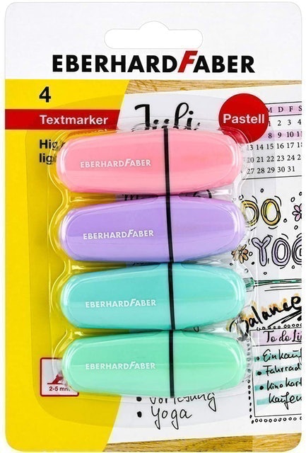 Chisel Tip Pastel Colours 1