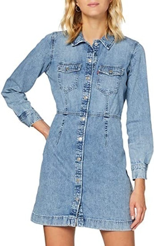 Ellie Denim Shirt Dress 1