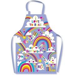 'I Love to Bake' Rainbows Children's Apron