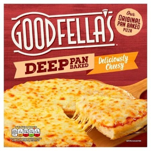 10. Goodfella’s Deep Pan Baked Loaded Cheese Pizza 1