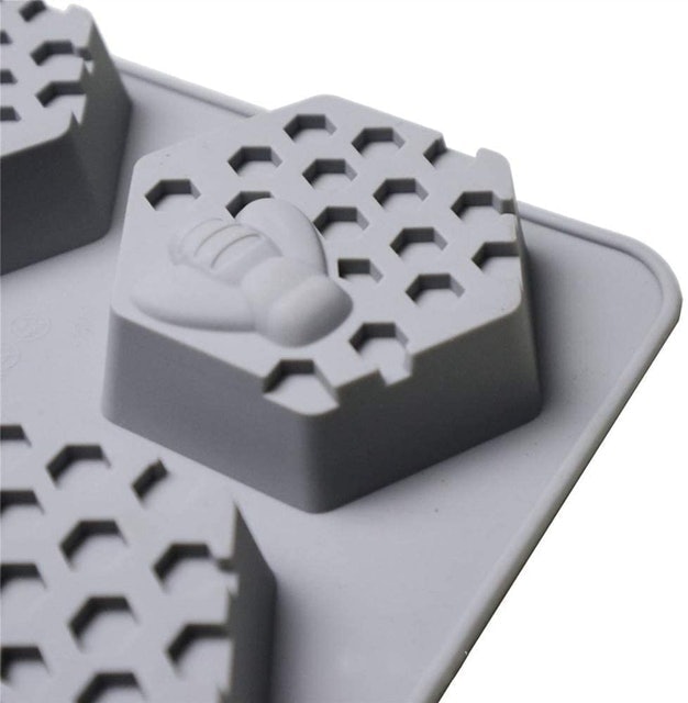 3D Honeycomb Silicone Soap Mould 3