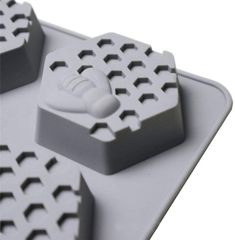 3D Honeycomb Silicone Soap Mould 3