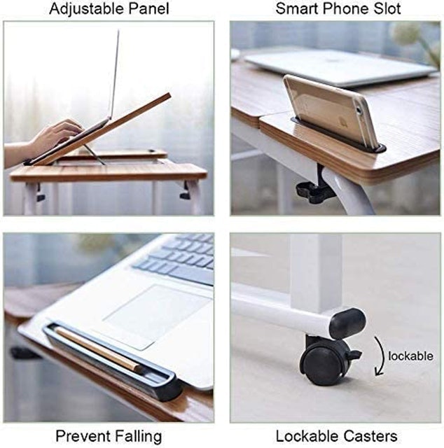Overbed Trolley Storage Desk 2