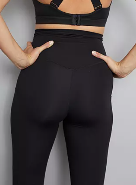 Luxe Maternity 7/8 Leggings, Black 2