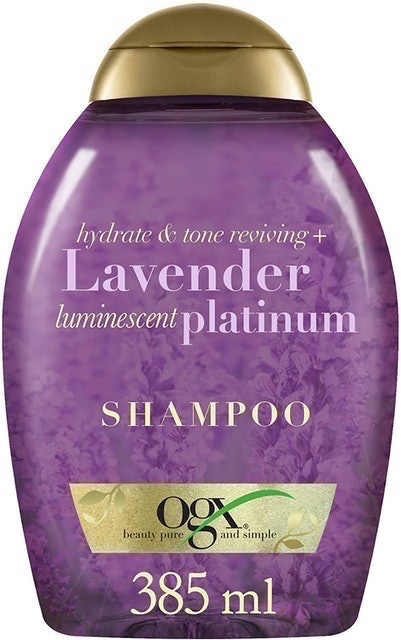 Hydrate and Tone Reviving + Lavender Luminescent Platinum Shampoo 1