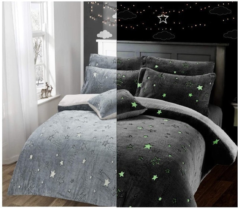 Glow in The Dark Fleece Bedding 1
