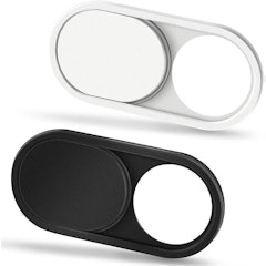Webcam Cover Slides in White and Black