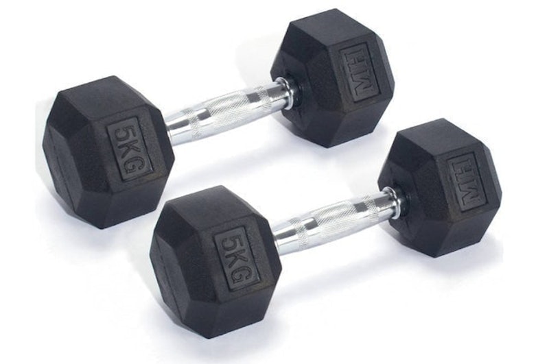 Rubber Dumbbells 1