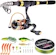 Sougayilang Fishing Rod Reel Combo 1
