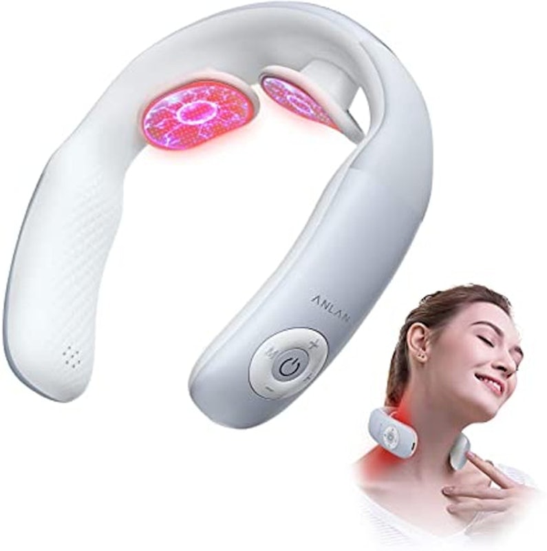 Portable Electromagnetic Pulse Neck Massager 1