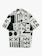 Warehouse Abstract Print Short Sleeve Shirt 1