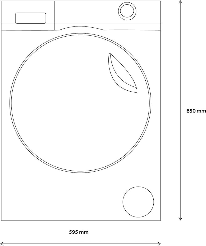 Washer Dryer I-Pro Series 7 4
